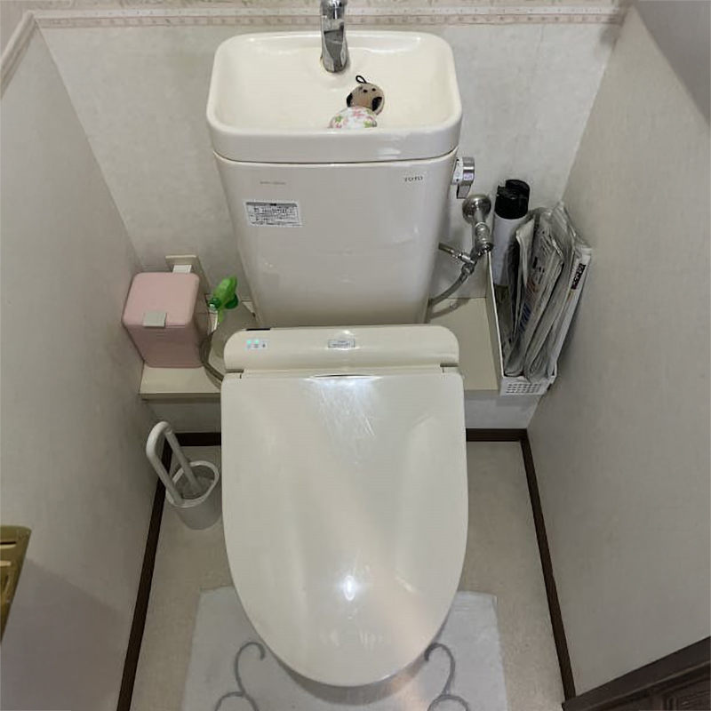 古くなったこともあり、掃除がしにくいとおっしゃっていました。