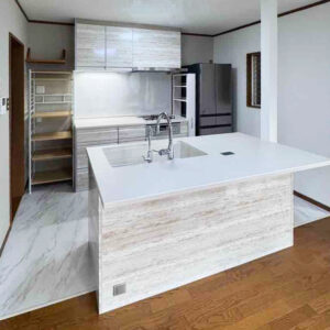 糟屋郡志免町Ｓ様邸　キッチン交換リフォーム工事｜タカラスタンダード「トレーシア」