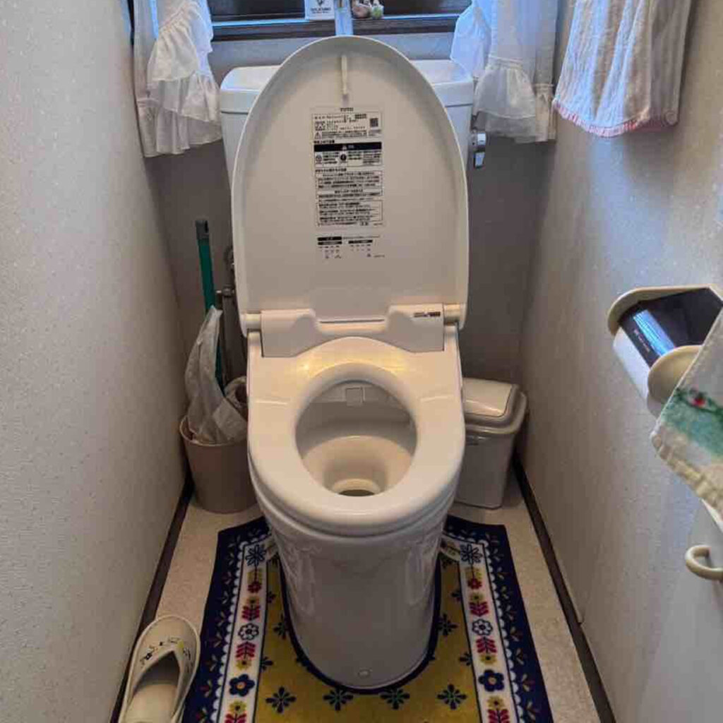 ウォシュレットの調子が悪くなっていました。