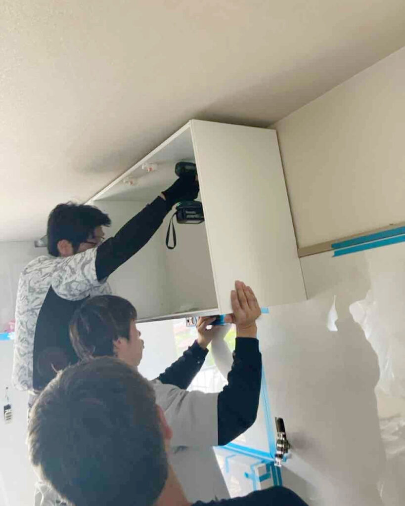 ⑤つり戸高さ調整しております。