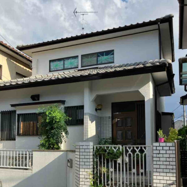 福岡市東区Ｙ様邸　外壁塗装リフォーム工事｜無機塗料で約２０年間外壁メンテナンスフリー