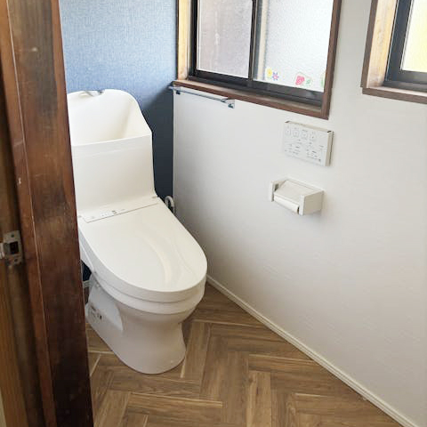 宗像市Ｍ様邸　トイレ交換リフォーム工事｜TOTO「ZR1」