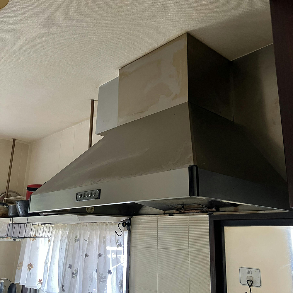 換気扇が動かなくなっていました。