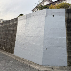 福岡市東区Ｍ様邸　擁壁補強リフォーム工事｜日本衛生センター「ソリッドメイン」