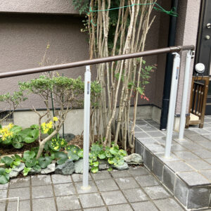 福岡市東区Ｕ様邸　手すり取付リフォーム工事｜YKKAPパルトナーUDフェンス