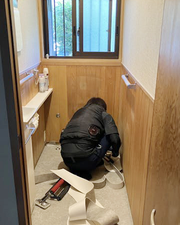 内装貼替中
