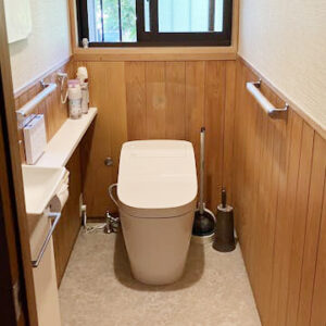 大野城市Ｋ様邸　トイレ交換リフォーム工事｜Panasonic「アラウーノ」