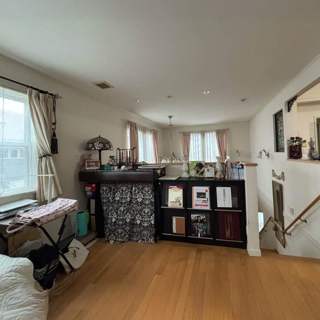 2階リビング、中2階ありで吹き抜けという間取りのため、全館空調が効きにくいことがお悩みでした。