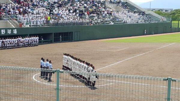 高校野球とビールで夏を満喫