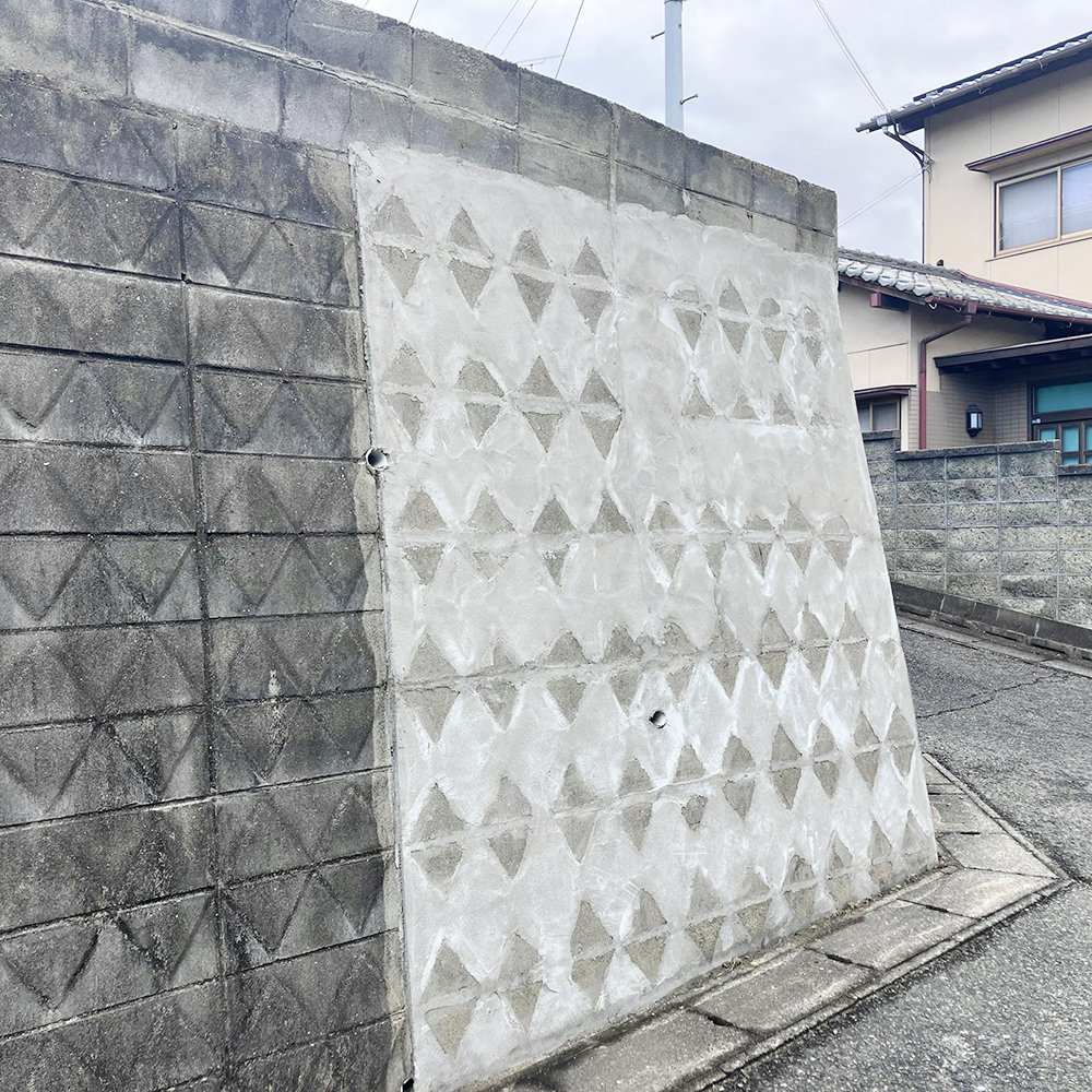 コンクリートが崩落してしまった部分や