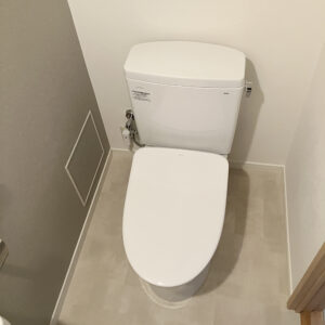福岡市東区Ａ様邸　トイレ交換リフォーム工事｜TOTO「ピュアレストQR」