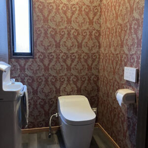 宗像市Ｋ様邸　トイレ交換リフォーム工事｜ＡＩを使って内装のイメージをその場で共有