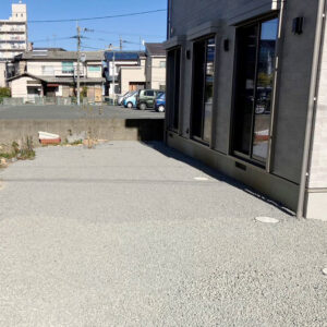 福岡県福岡市東区　M様邸　整地・砂利敷きリフォーム工事