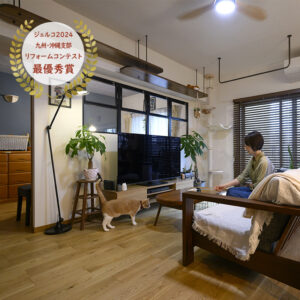 糟屋郡志免町Ｙ様邸　マンションリノベーション｜間取りは大きく変更せずに内装変更で大幅イメチェン！