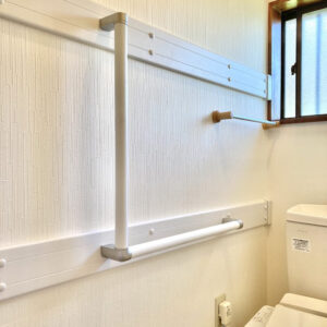 福岡県宗像市　N様邸　トイレ手すり取付リフォーム工事