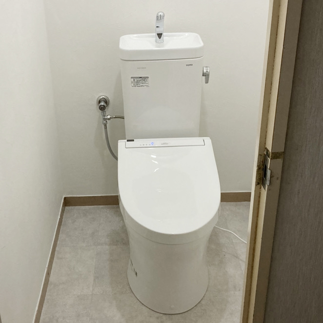 福岡県福岡市東区　N様邸　トイレ交換リフォーム工事