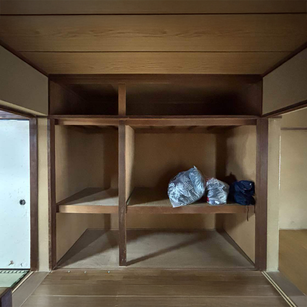 昔ながらの押入れ