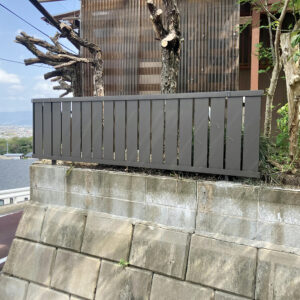 福岡県福岡市城南区　Ｓ様邸　フェンス交換リフォーム工事