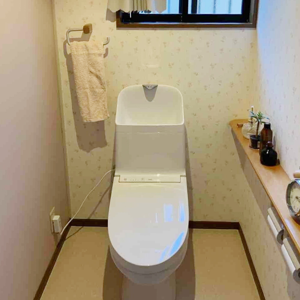 福岡市中央区Ｏ様邸　トイレ交換リフォーム工事｜ＴＯＴＯ「ＺＪ１」