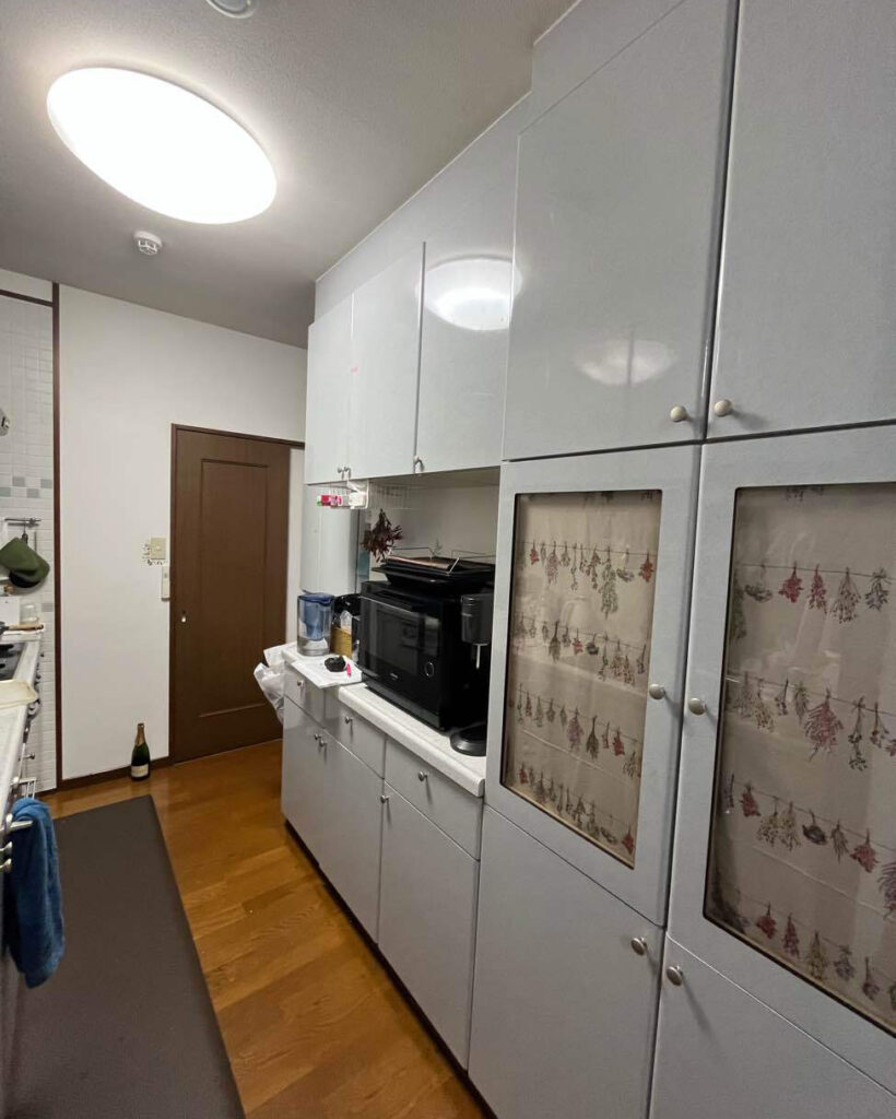 リフォーム前のカップボード