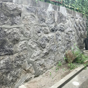 福岡市東区Ｇ様邸　擁壁（ようへき）補修リフォーム工事｜ライフプランバランスのとれた安心施工