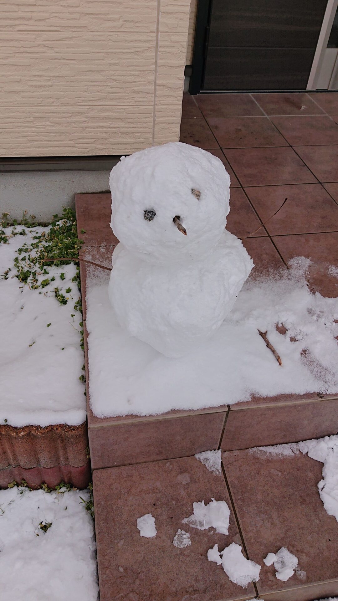 ふわふわの雪をさわったときの感動