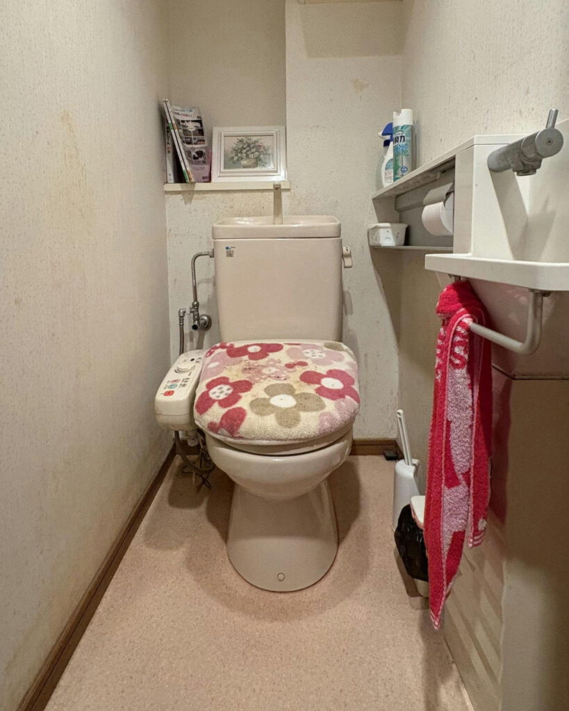 トイレが故障して使えなくなりました。