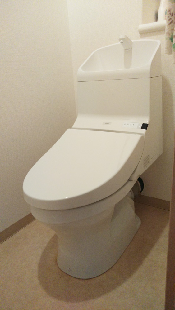 福岡市東区　Ｋ様邸　トイレ交換工事