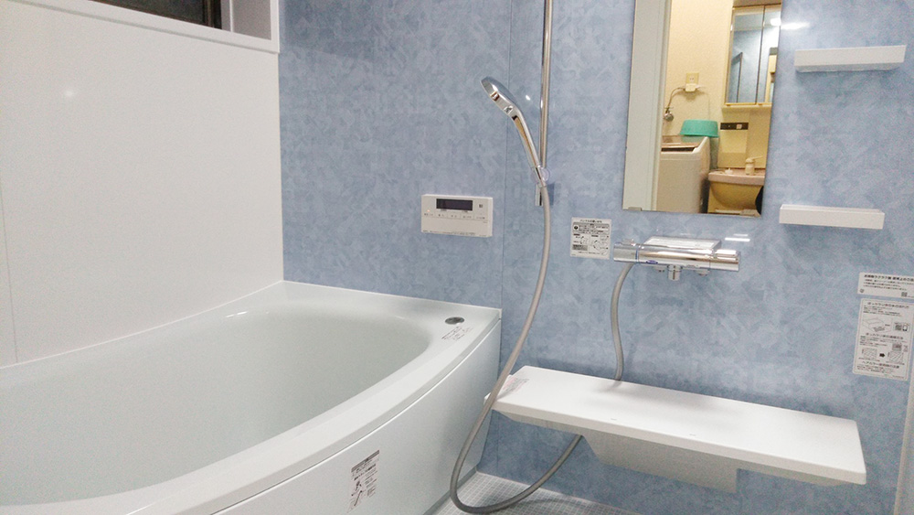 福岡市東区　Ｓ様邸　浴室改修・給湯器交換工事