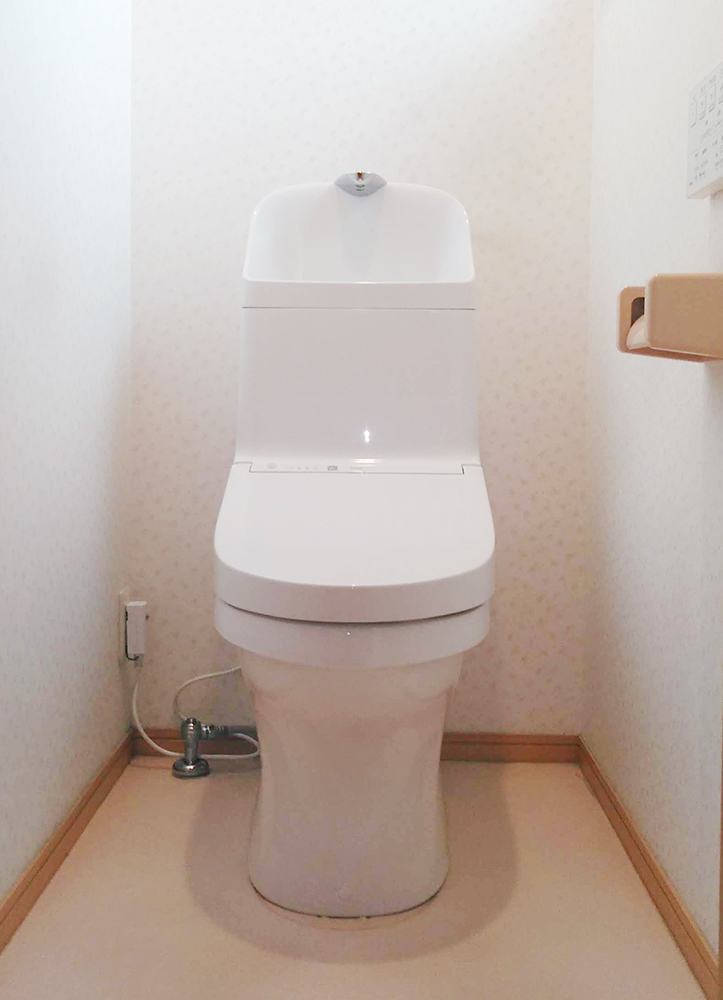 糟屋郡粕屋町　H様邸　トイレ交換リフォーム工事