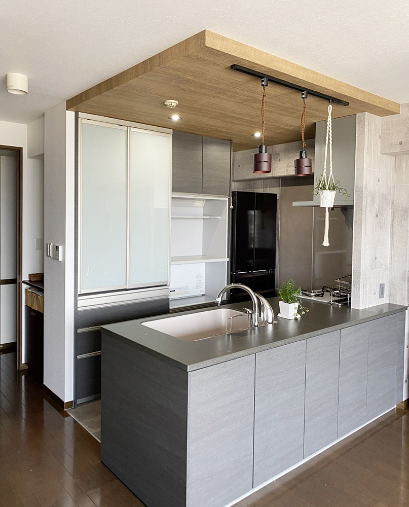 福岡市東区 K様邸 キッチン改修工事 公式 パワーハウス 福岡でリフォームするなら