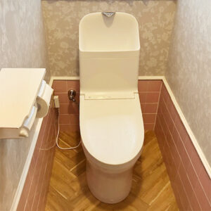 福岡市東区Ｏ様邸　トイレ交換リフォーム工事｜TOTO「ZR1」
