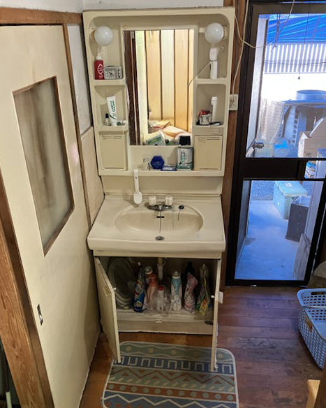 水漏れを起こしていました。