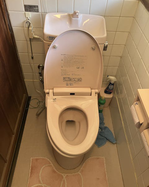 長年使用して、水漏れするようになったそうです。