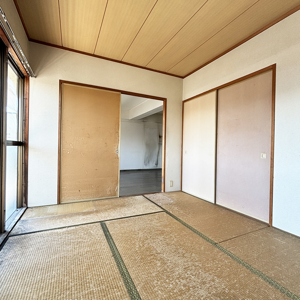 リノベーション前のLDK横の和室