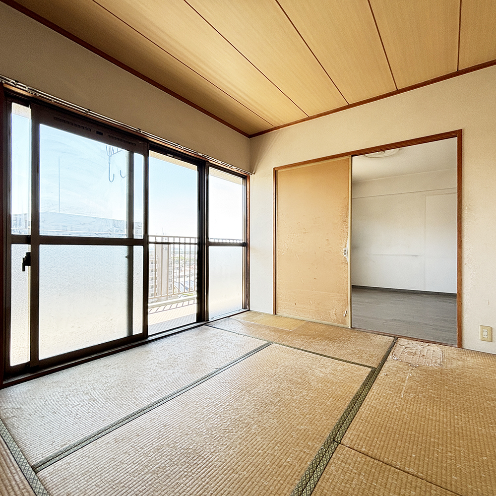 リノベーション前のLDK横の和室