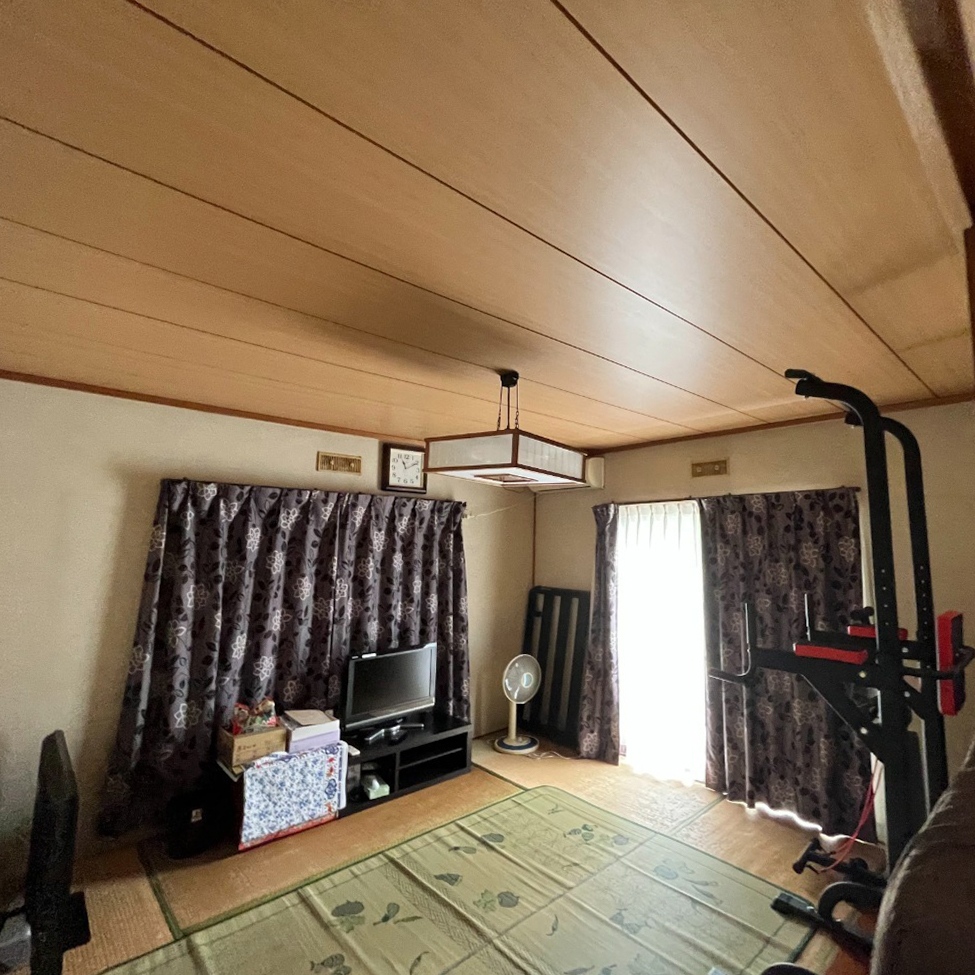 リフォーム前の和室。
