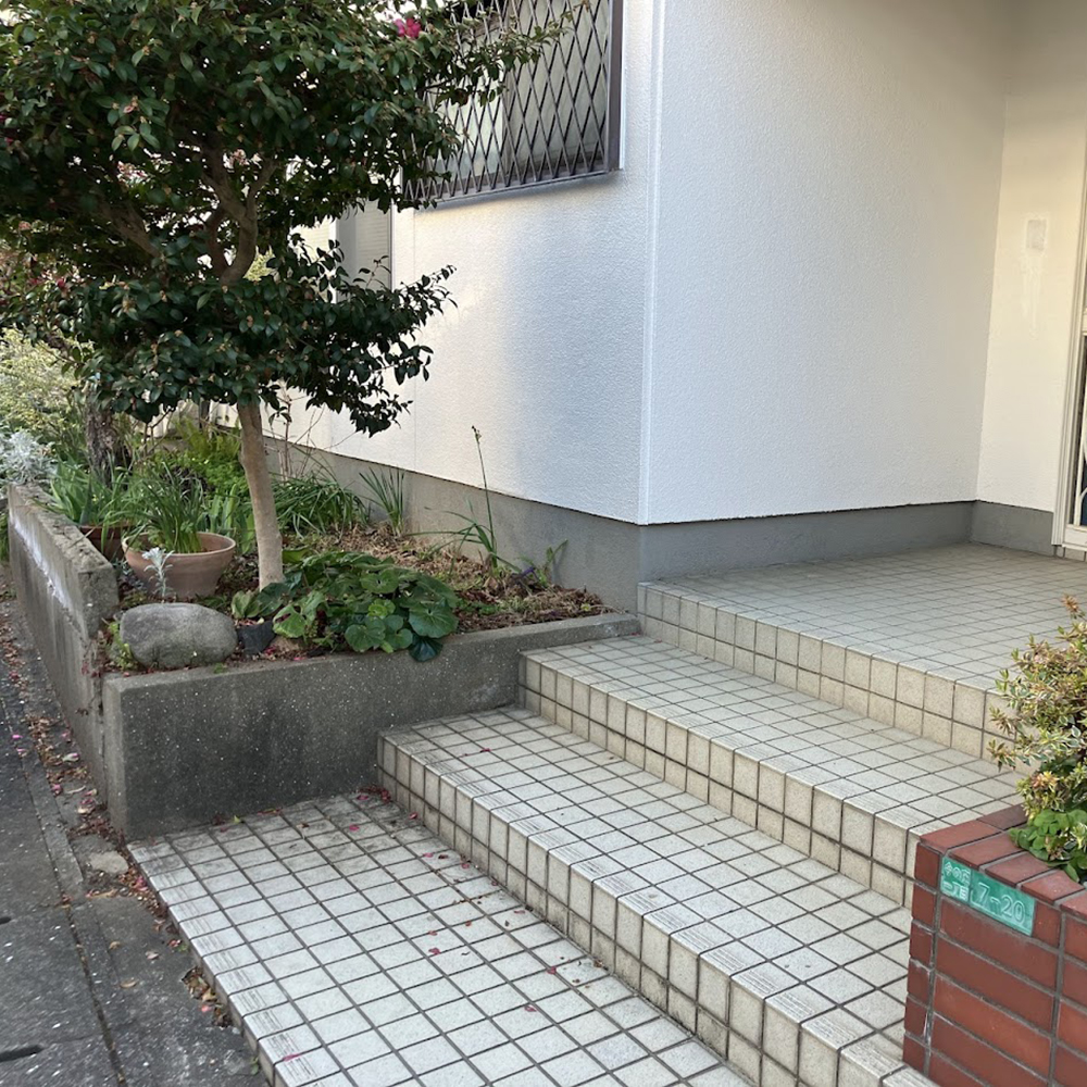 つかまるものがない状態でした。