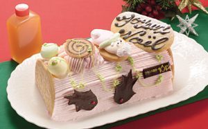 特製ソースのクリスマスケーキ